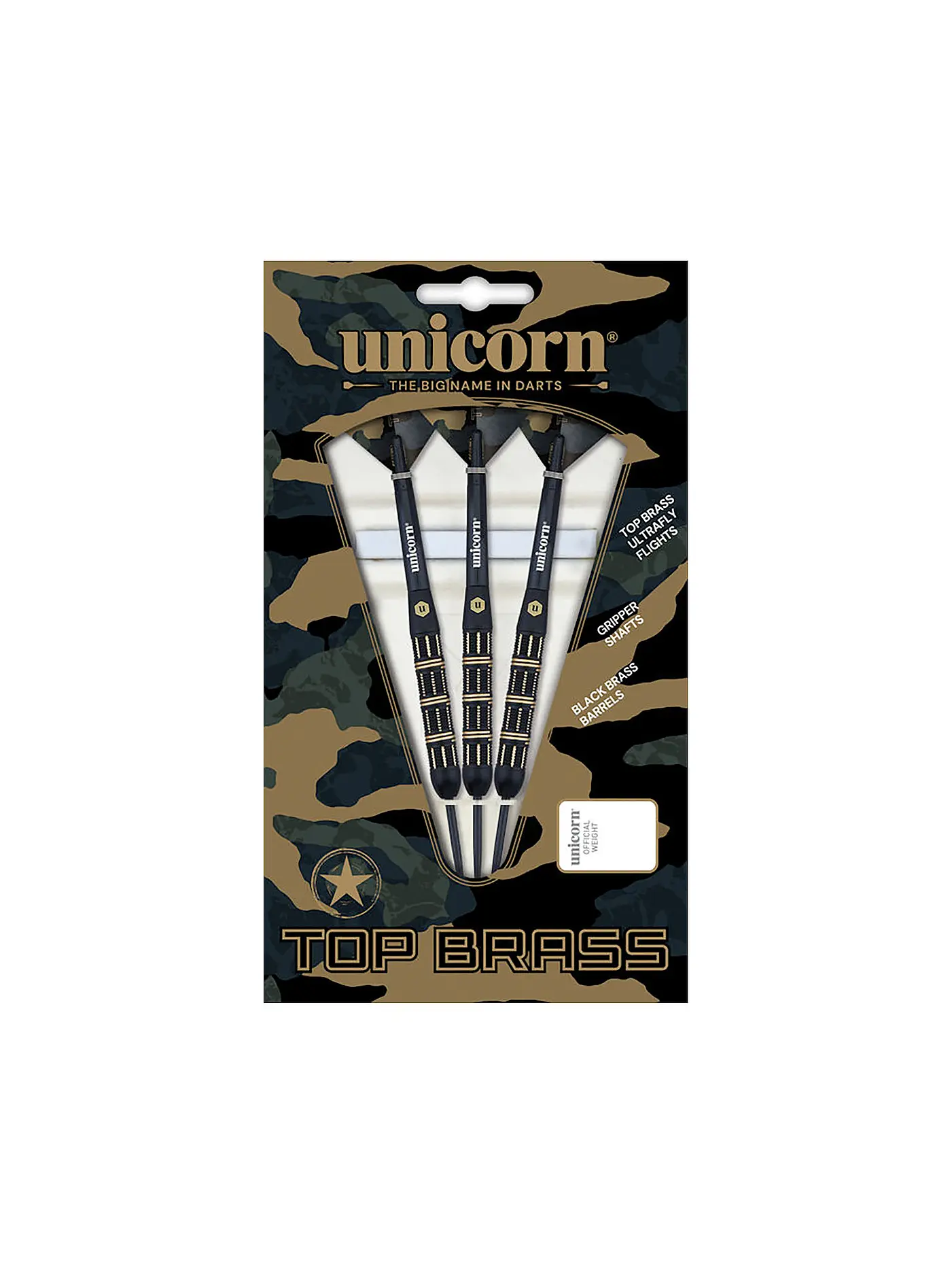 UNICORN | Dartpfeil Top Brass 21g | 